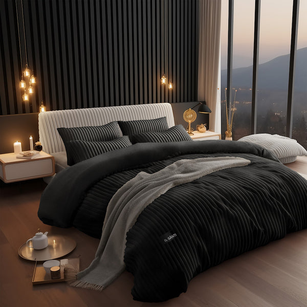 TÈRRA Velvet Reversible Bedding Set